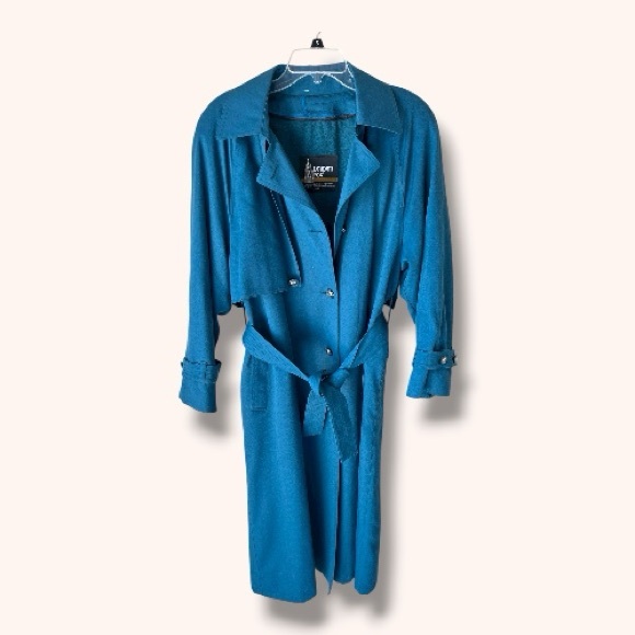 Vintage London Fog Wool Blend Trench - Picture 1 of 6